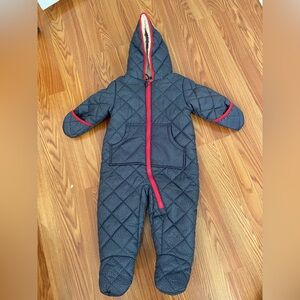 Rothschild Baby Denim Like Quilt Pram Bunting Size 12 Months